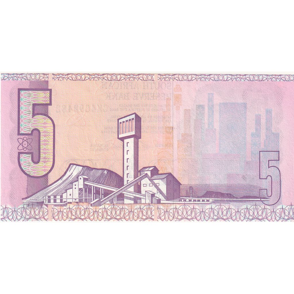 South Africa, 5 Rand, UNC(65-70)