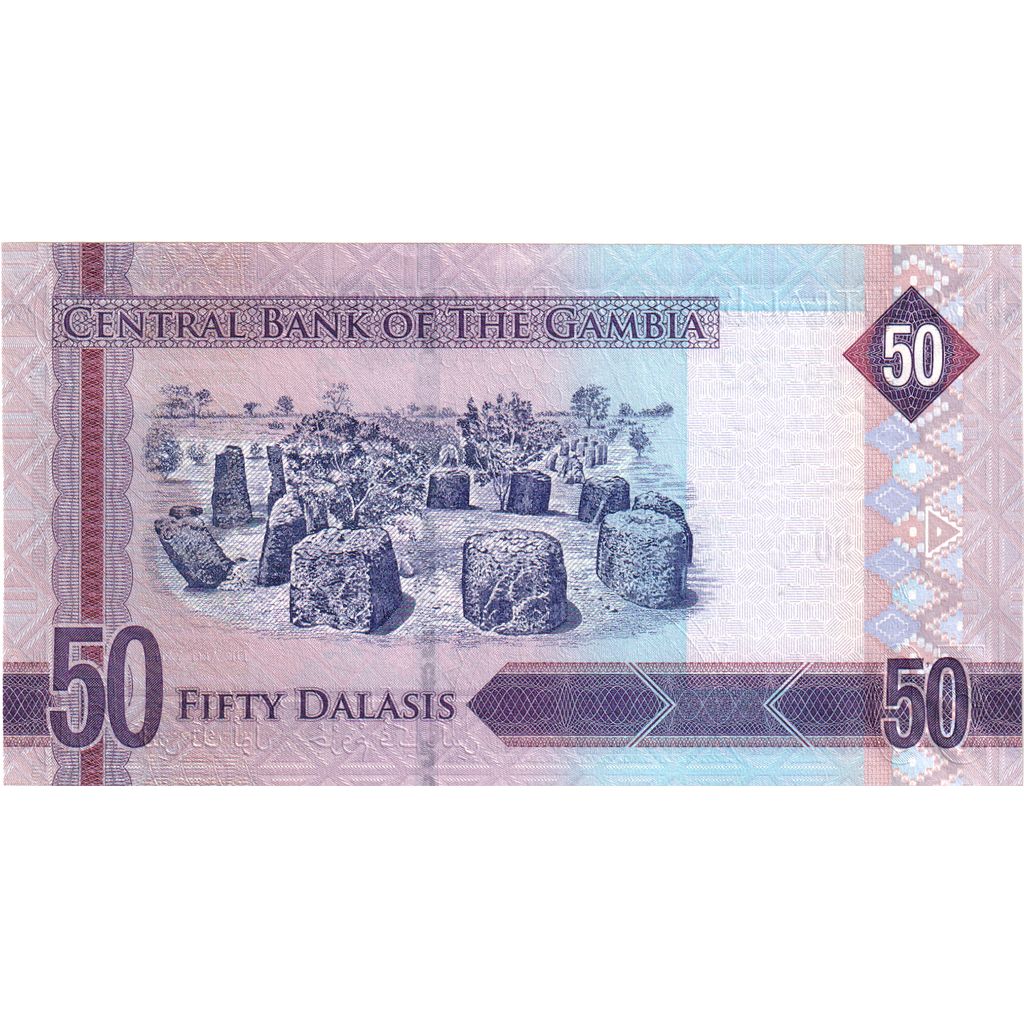Gambia, 50 Dalasis, UNC