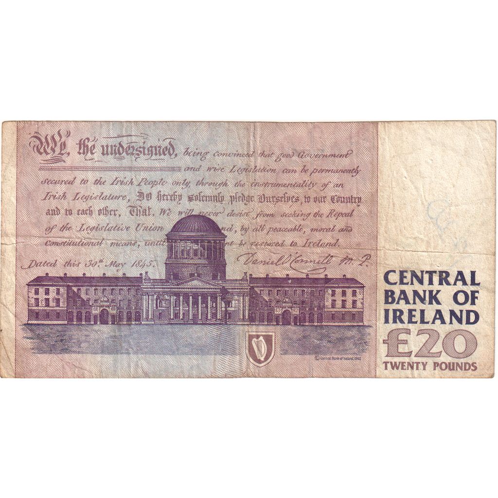 Irlanda - Repubblica, 20 Pounds, 1998-07-16, MB