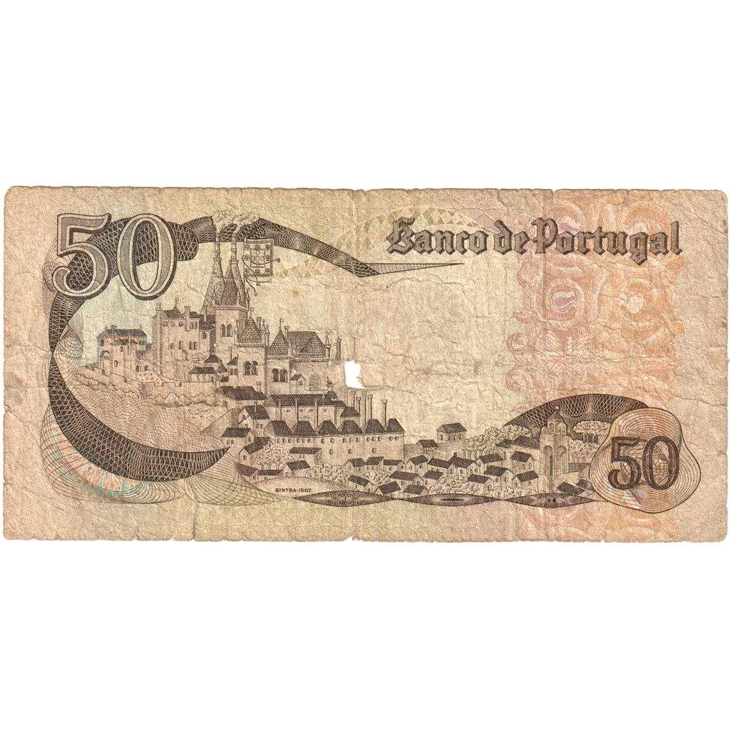 Portugal, 50 Escudos, 1968-05-28, AG(1-3)