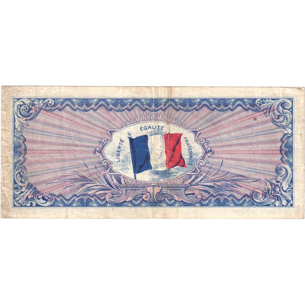 France, 500 Francs, Drapeau/France, SÉRIE 1944, TB+