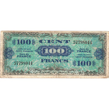 França, 100 Francs, Flag/France, SERIE DE 1944, F(12-15)