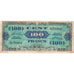 França, 100 Francs, Flag/France, SERIE DE 1944, F(12-15)