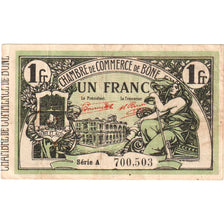 Algeria, Bône, 1 Franc, 1921-01-05, A, Chambre de Commerce, VF(30-35)