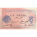Algerije, Alger, 1 Franc, 1919-06-25, Chambre de Commerce, TTB