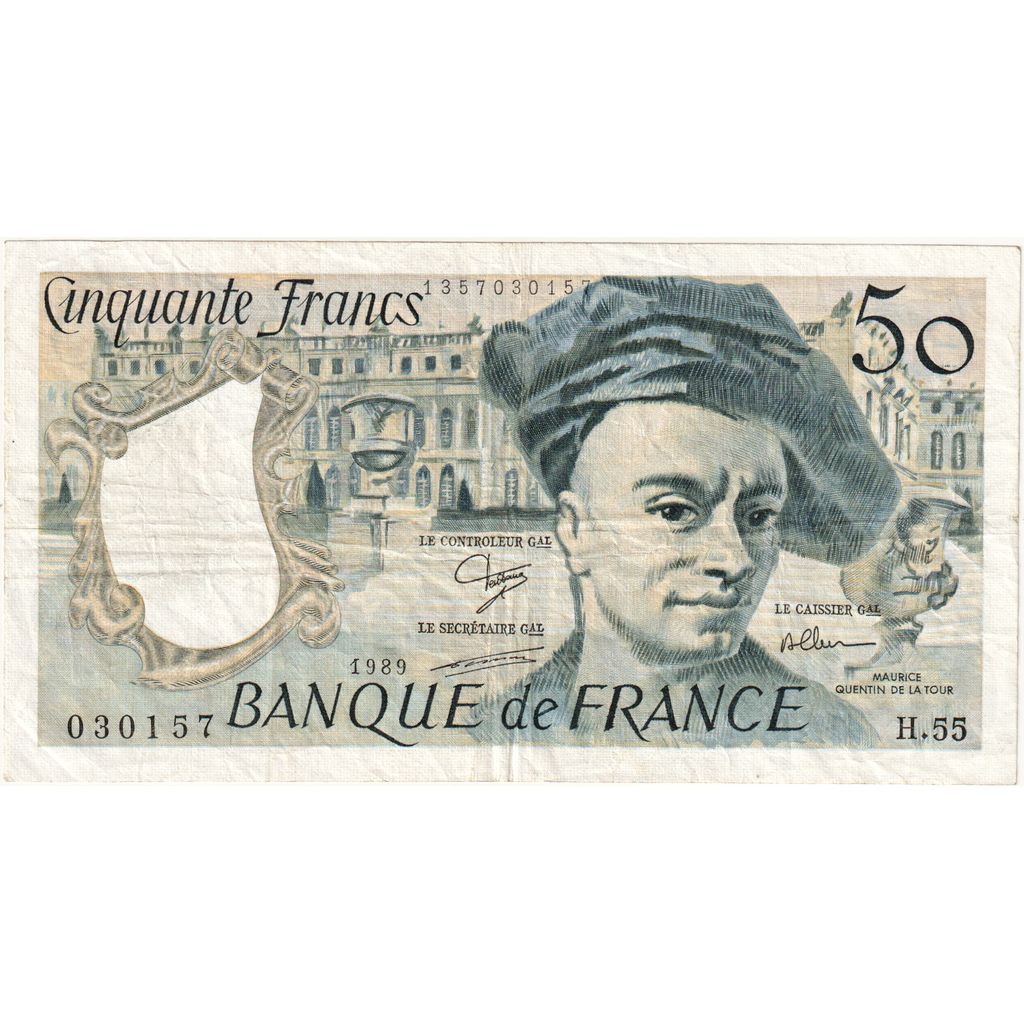 Frankreich, 50 Francs, Quentin de La Tour, H.55, S+