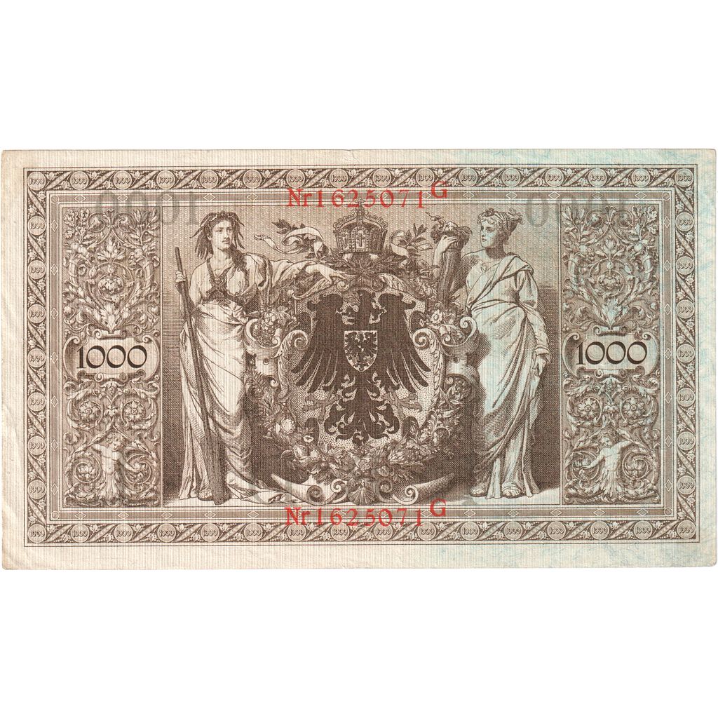 Alemania, 1000 Mark, 1910-04-21, MBC