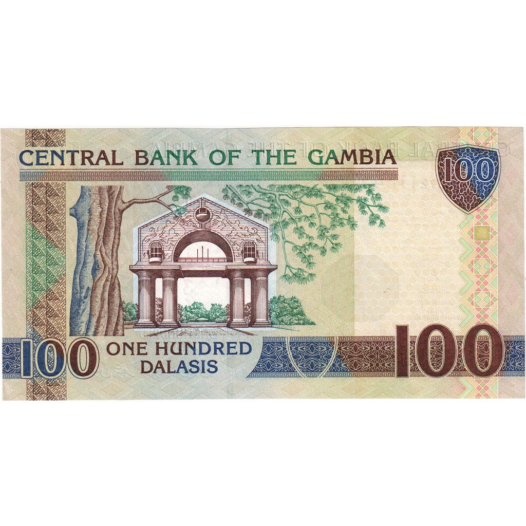 Gâmbia, 100 Dalasis, UNC(65-70)