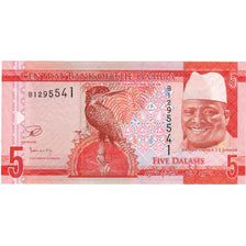 Gambia, 5 Dalasis, 2015, UNC(65-70)