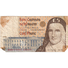 Ireland - Republic, 5 Pounds, 1999-10-15, VG(8-10)