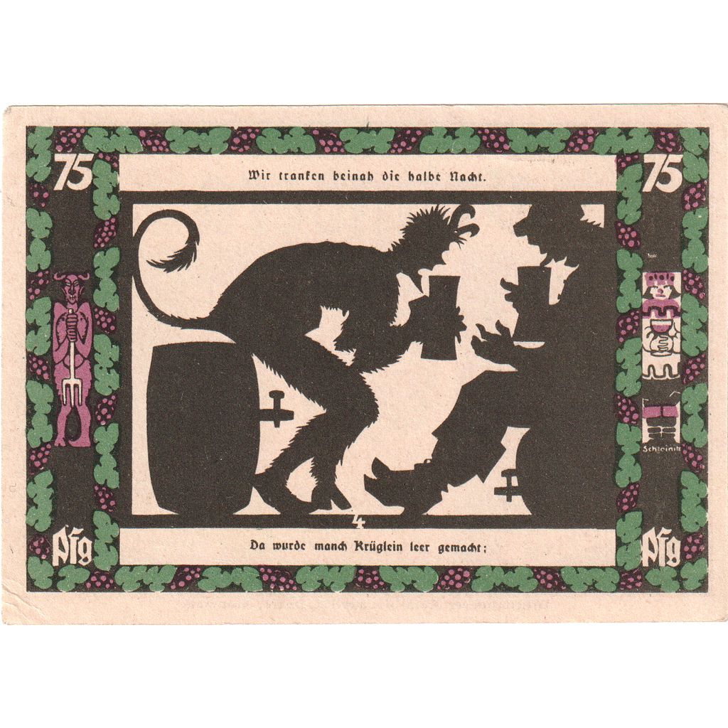 Deutschland, Grünberg, 75 Pfennig, 1921-12-31, SS