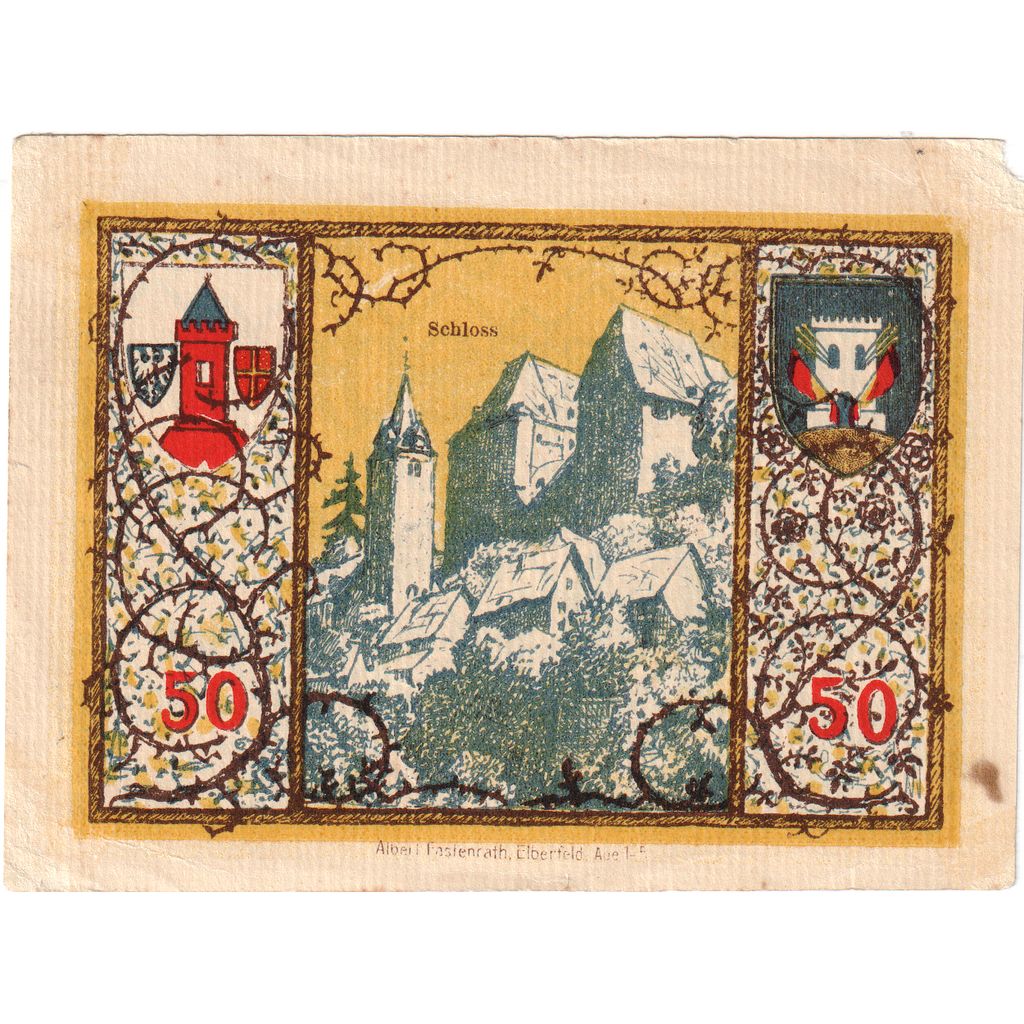 Deutschland, Westerburg, 50 Pfennig, 1920-12-01, S