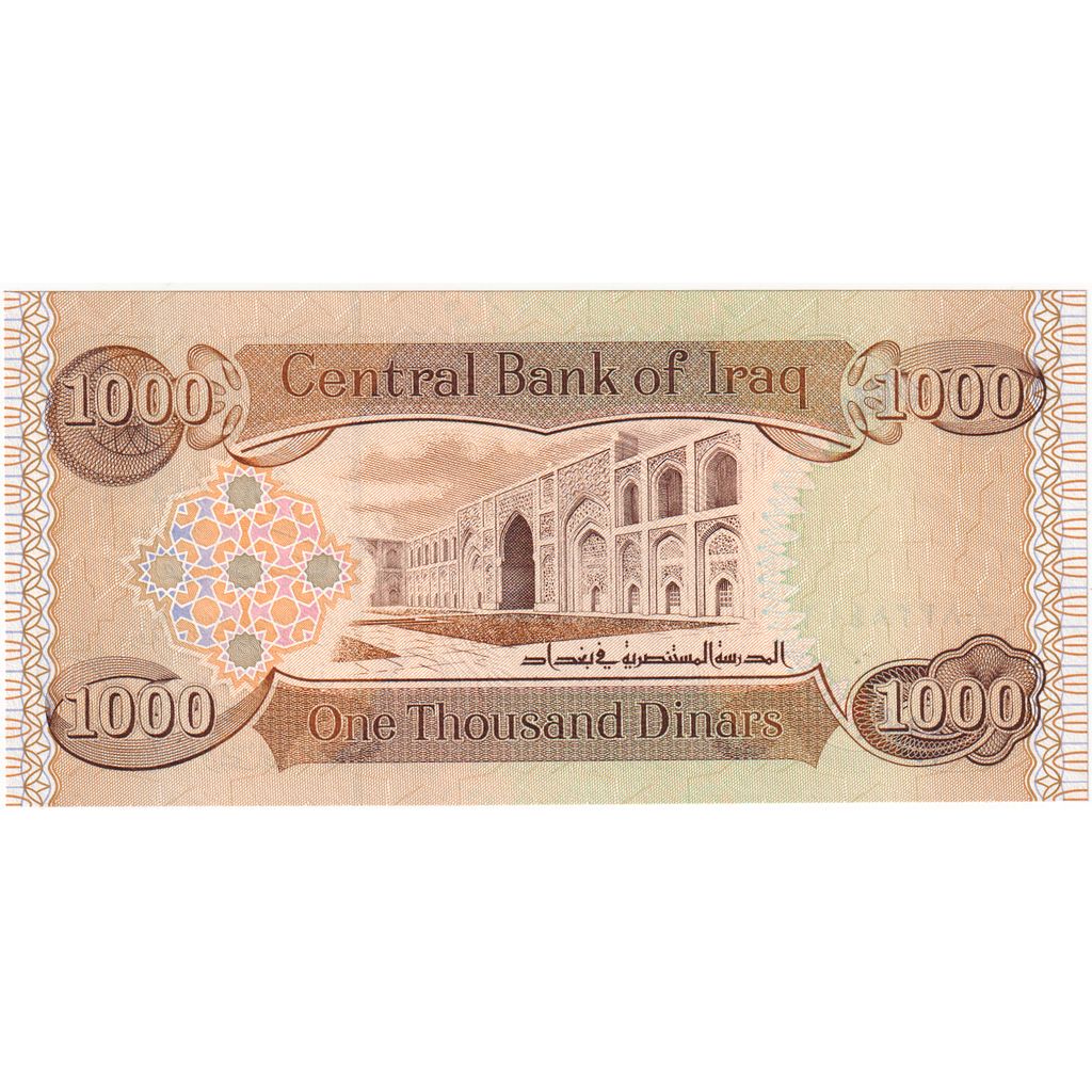Irak, 1000 Dinars, UNZ