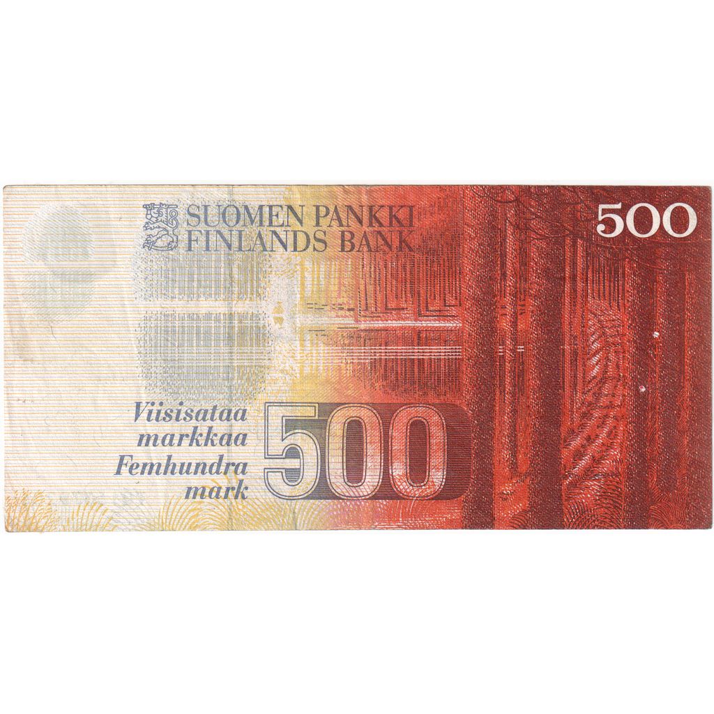 Finland, 500 Markkaa, 1986, TTB