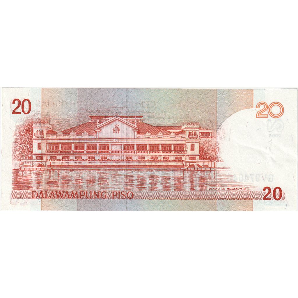 Filipinas, 20 Piso, AU(55-58)