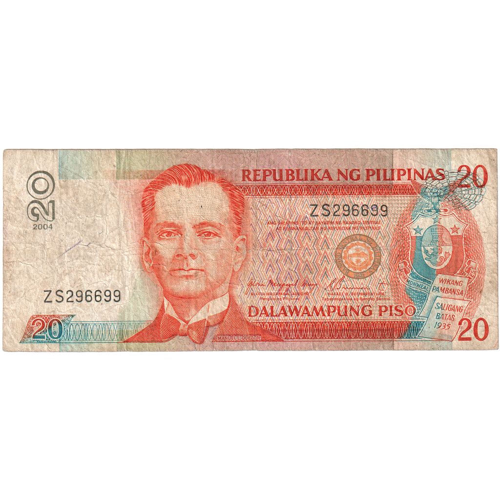 Filipinas, 20 Piso, VF(20-25)