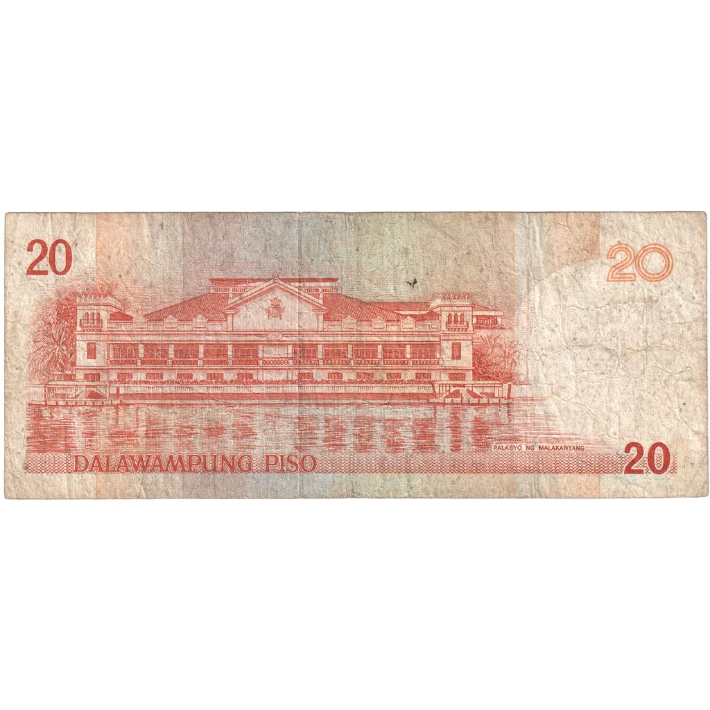 Filipinas, 20 Piso, VF(20-25)