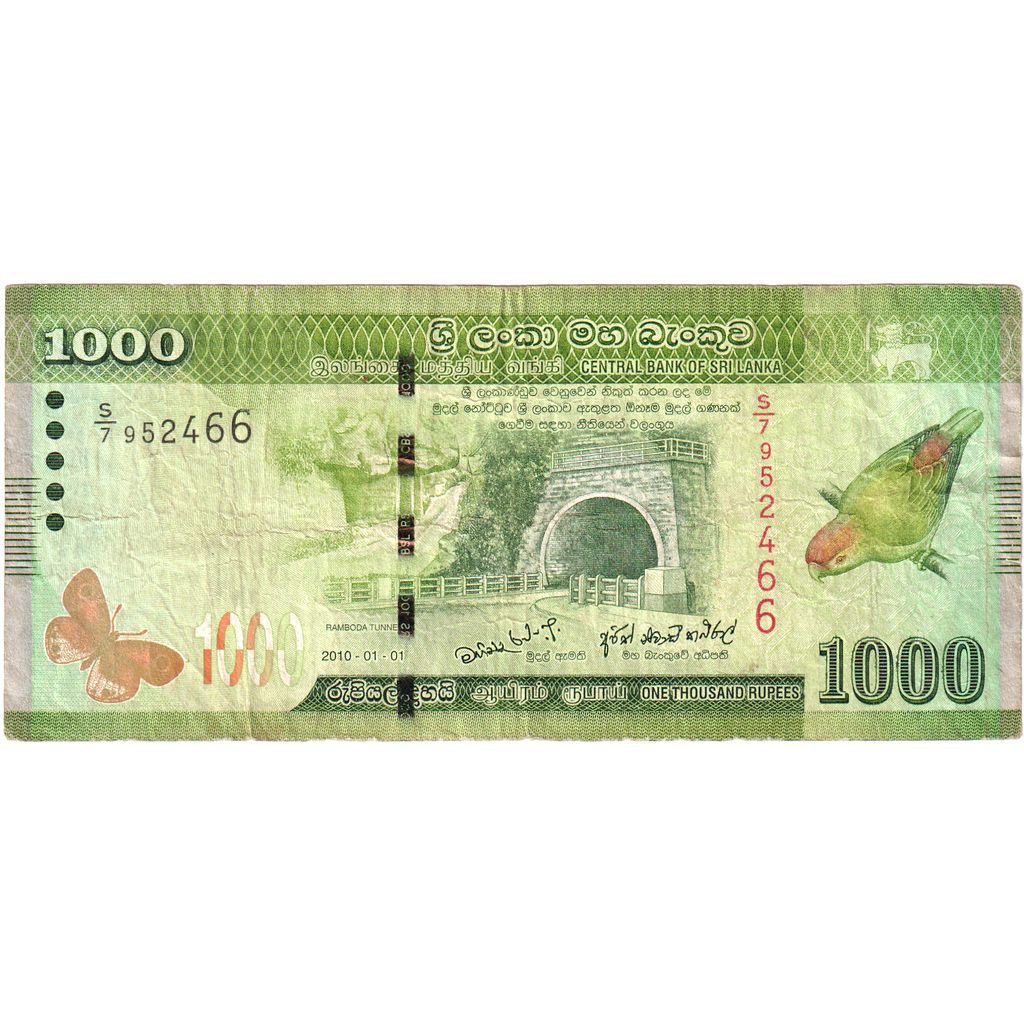 Sri Lanka, 1000 Rupees, 2010-01-01, SS