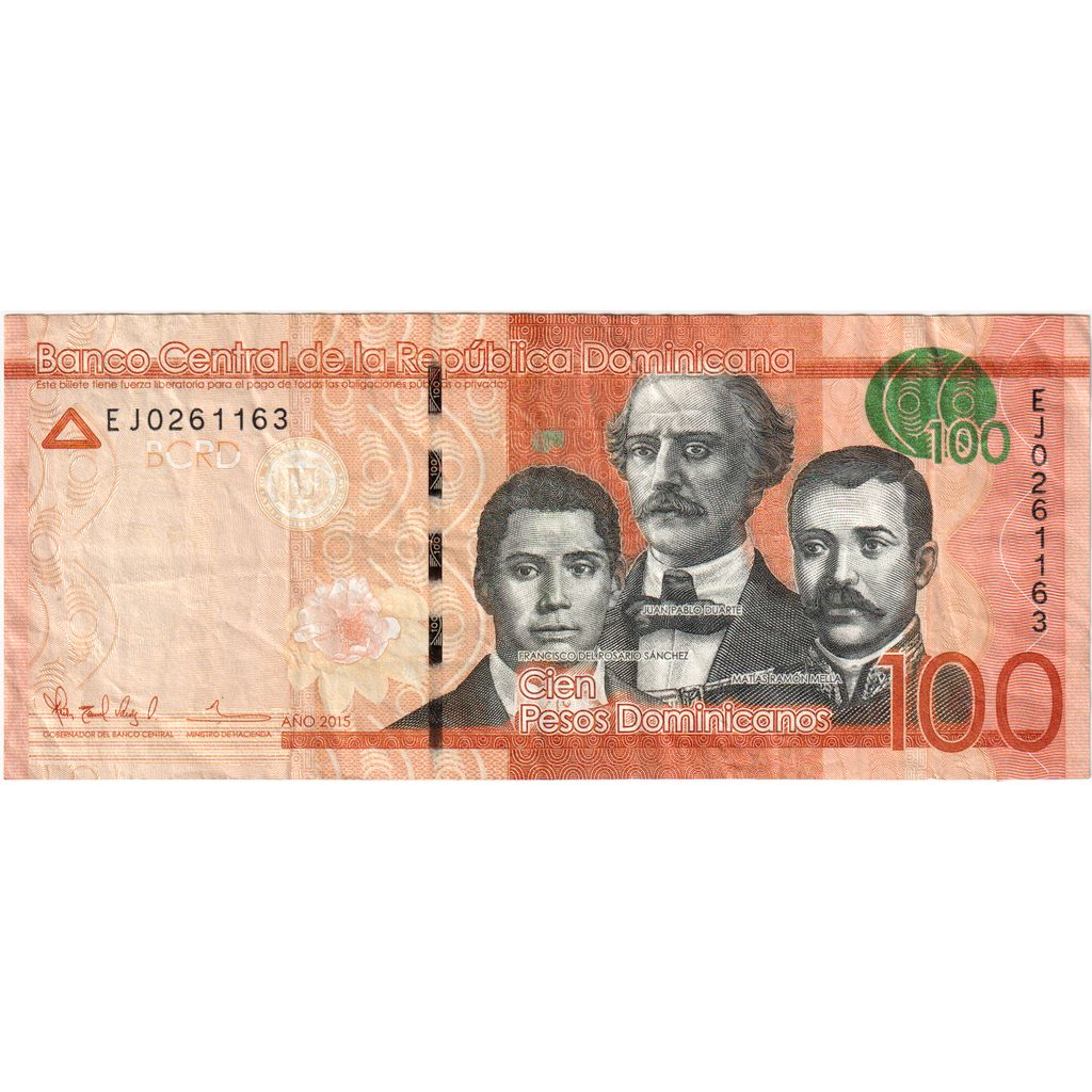 República Dominicana, 100 Pesos Dominicanos, MBC