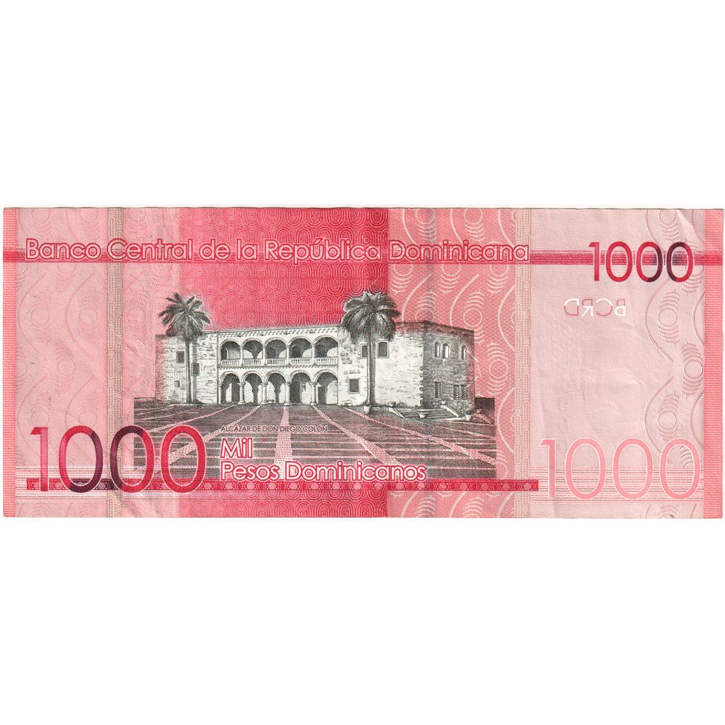 Dominican Republic, 1000 Pesos Dominicanos, AU(50-53)