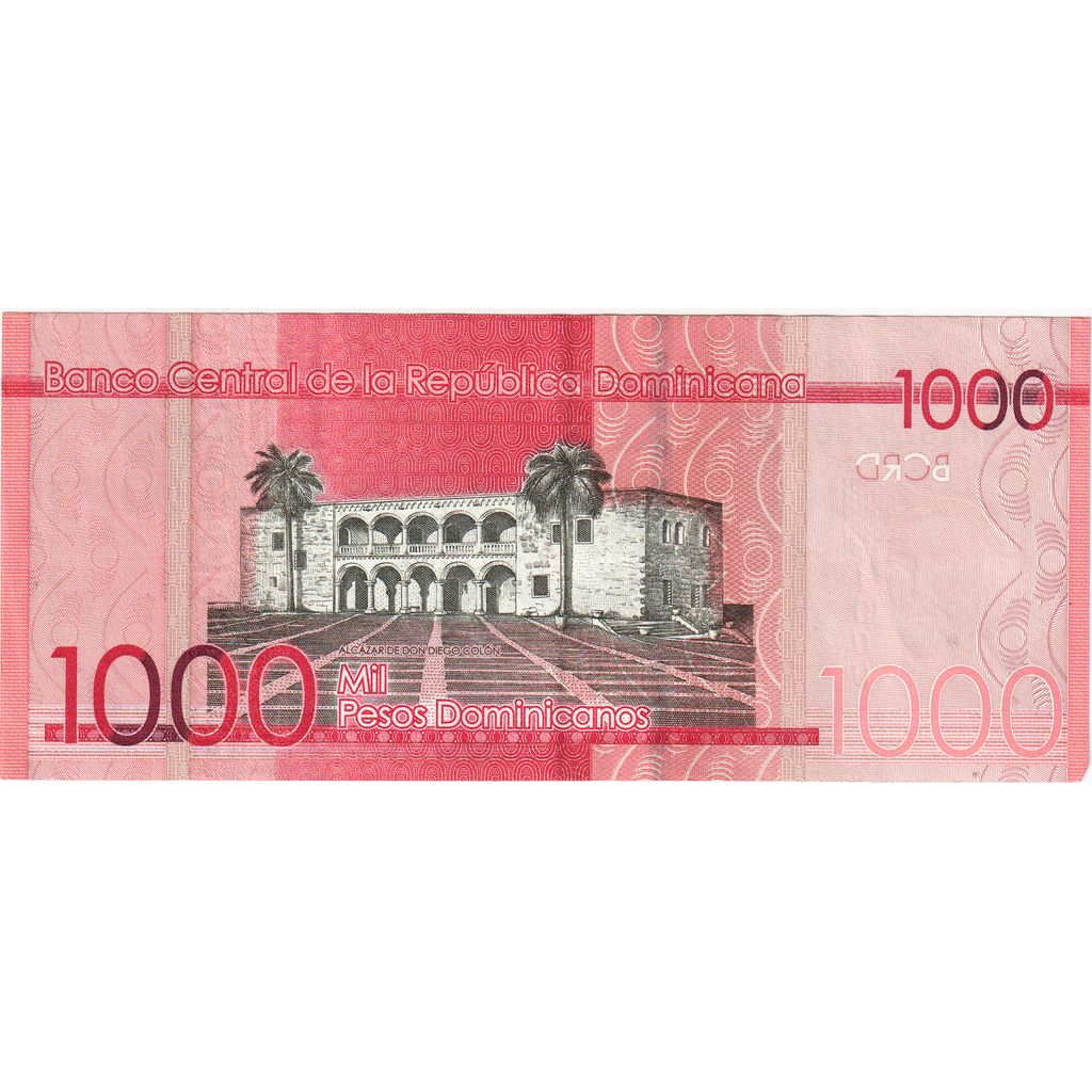 Dominican Republic, 1000 Pesos Dominicanos, AU(50-53)
