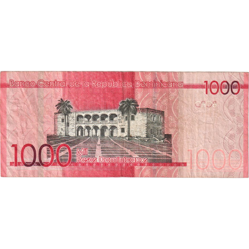 Dominican Republic, 1000 Pesos Dominicanos, EF(40-45)