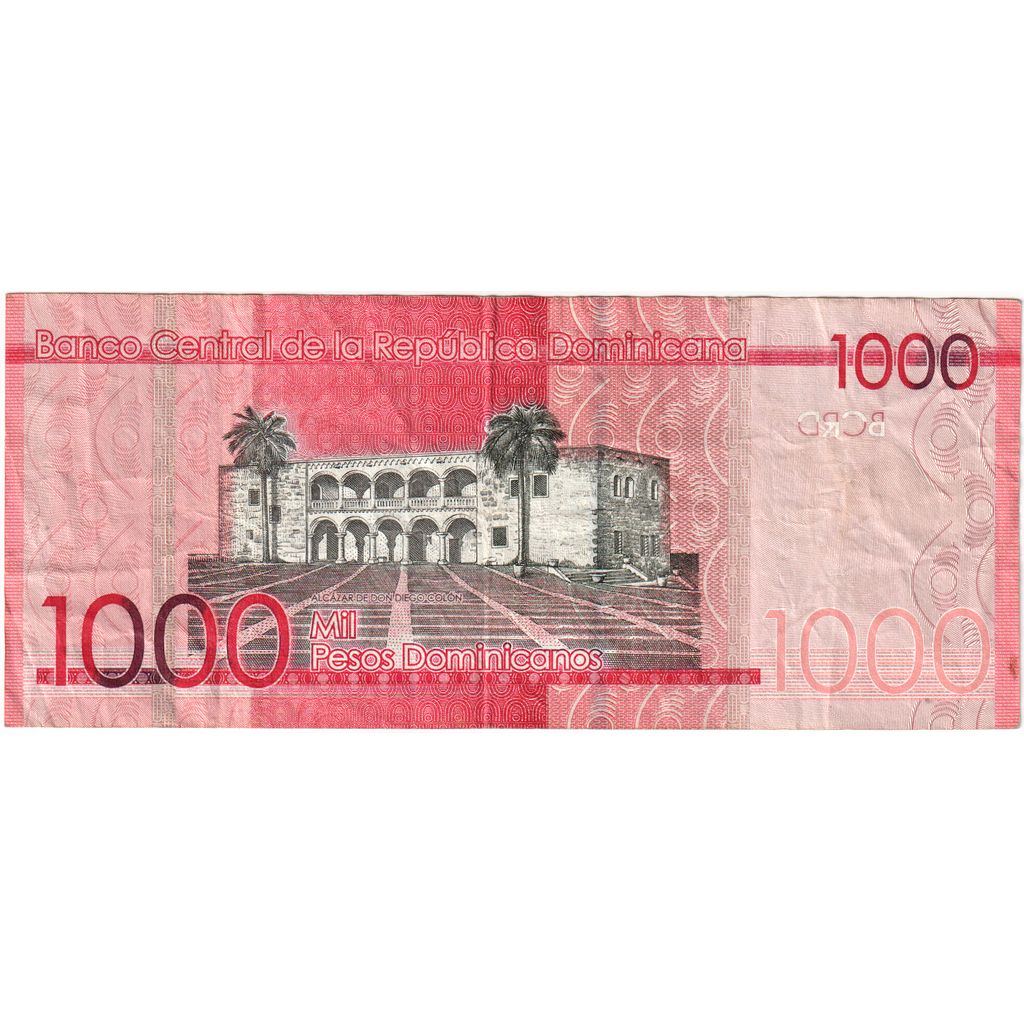 Dominican Republic, 1000 Pesos Dominicanos, EF(40-45)