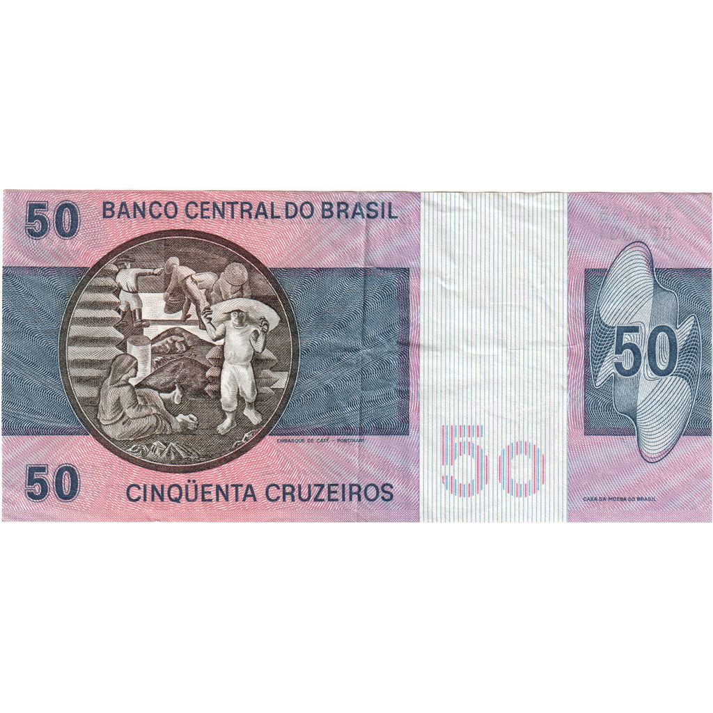 Brasilien, 50 Cruzeiros, SS