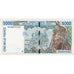 Estados del África Occidental, 5000 Francs, MBC