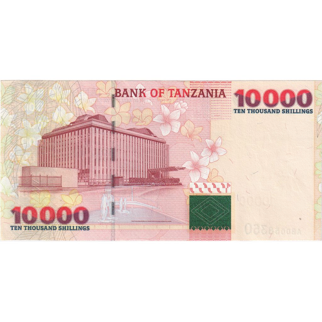 Tanzania, 10,000 Shilingi, FDS
