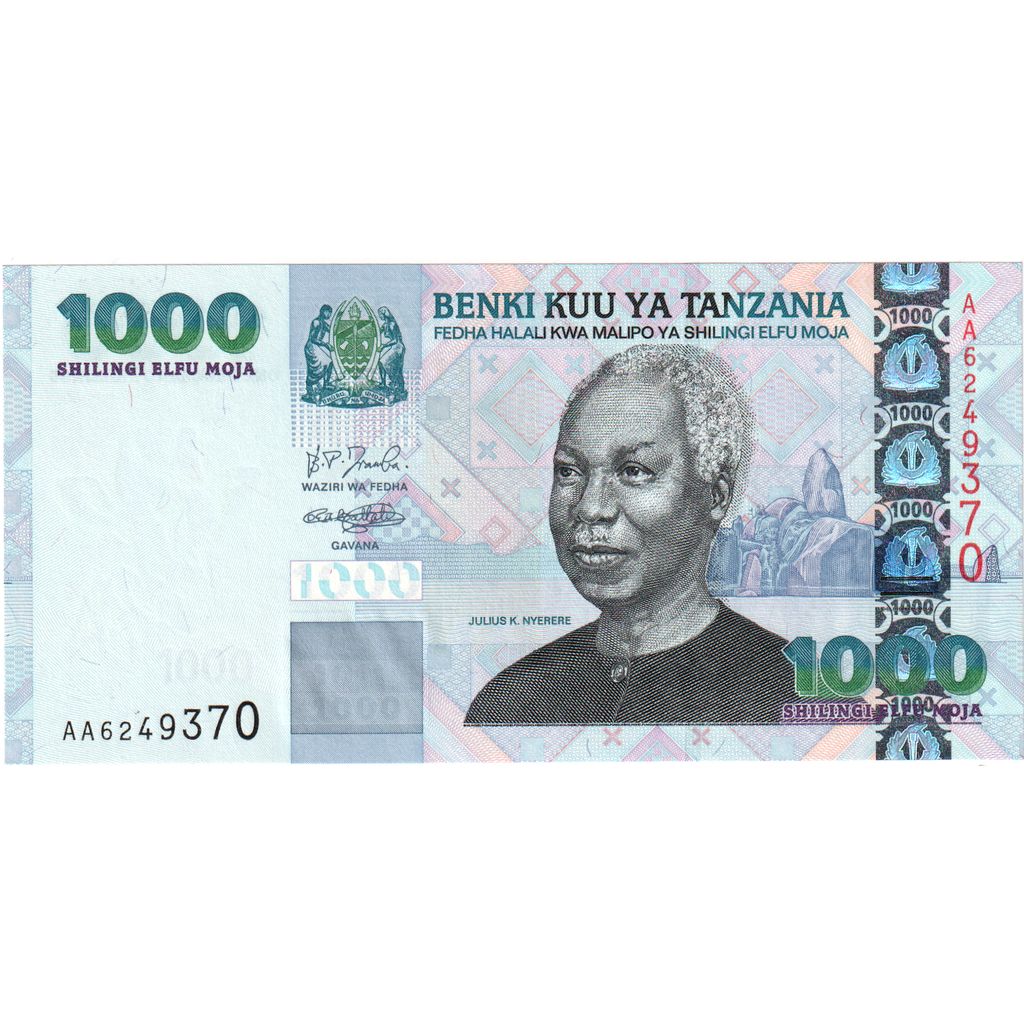 Tanzania, 1000 Shilingi, FDS