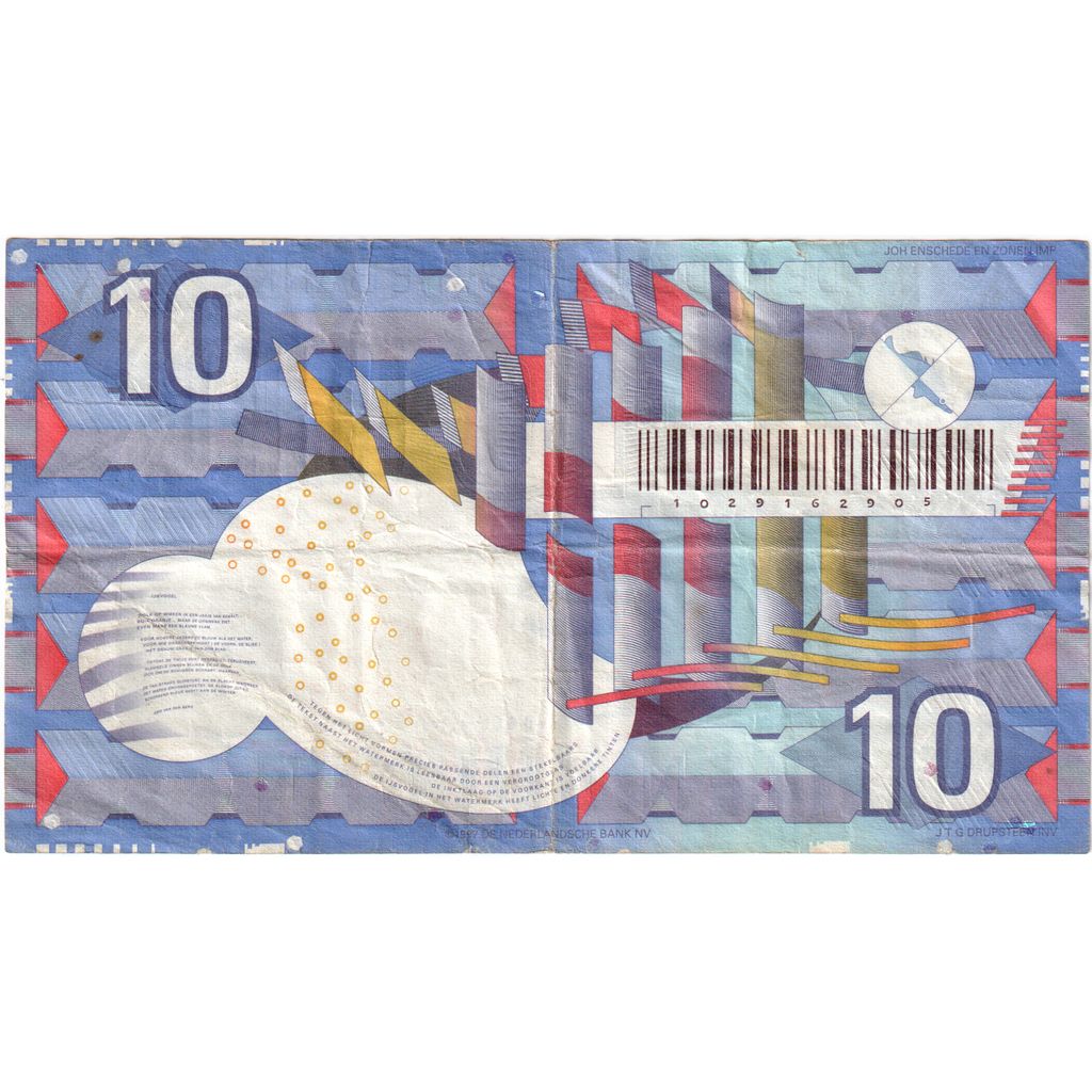 Países Bajos, 10 Gulden, 1997-07-01, BC