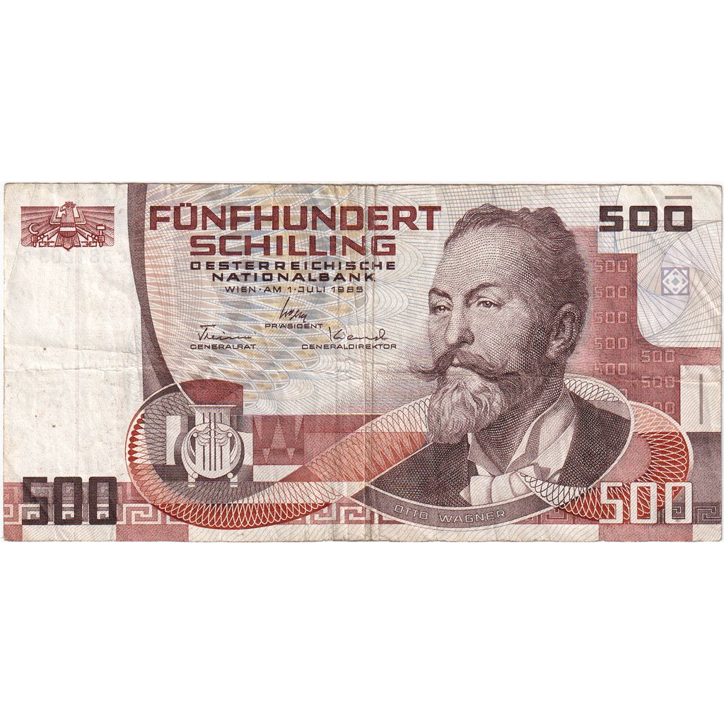 Oostenrijk, 500 Schilling, 1985-07-01, TB+