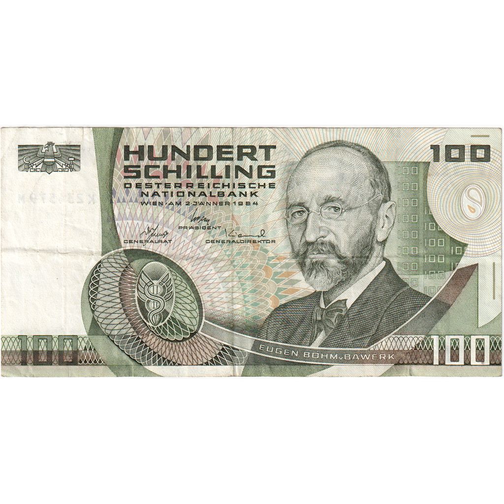 Oostenrijk, 100 Schilling, 1984-01-02, TB+