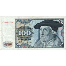 République fédérale allemande, 100 Deutsche Mark, 1960-01-02, TB+