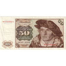 GERMANY - FEDERAL REPUBLIC, 50 Deutsche Mark, 1970-01-02, VF(30-35)