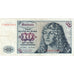 GERMANY - FEDERAL REPUBLIC, 10 Deutsche Mark, 1970-01-02, VF(20-25)
