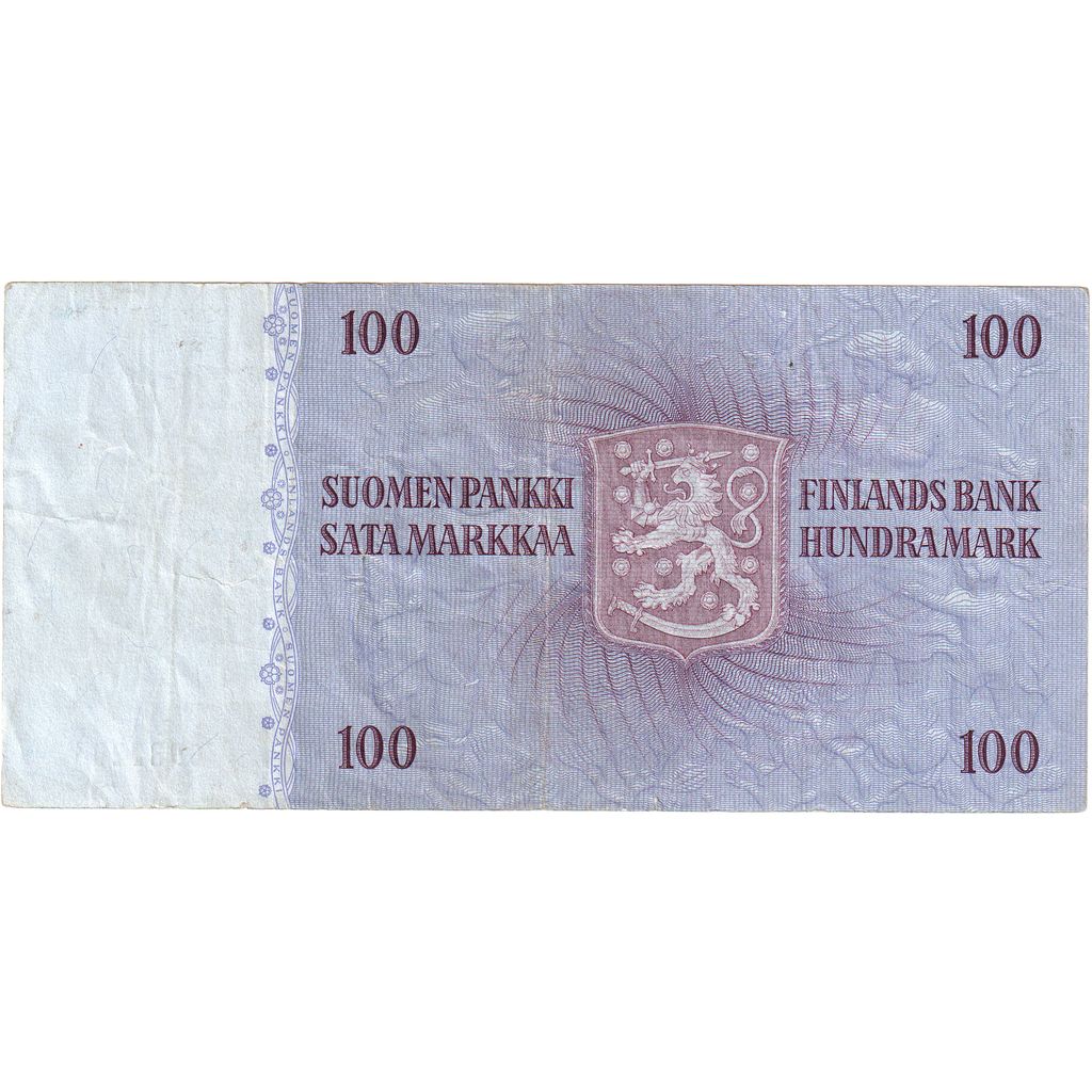 Finland, 100 Markkaa, EF(40-45)