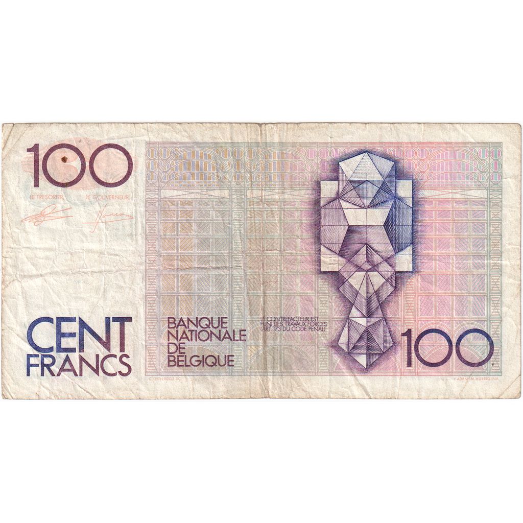 Belgien, 100 Francs, S