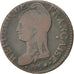 Coin, France, Dupré, 5 Centimes, 1796, Lille, VF(20-25), Bronze, KM:640.11