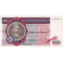 Zaire, 50 Zaïres, 1980-11-24, AU(55-58)