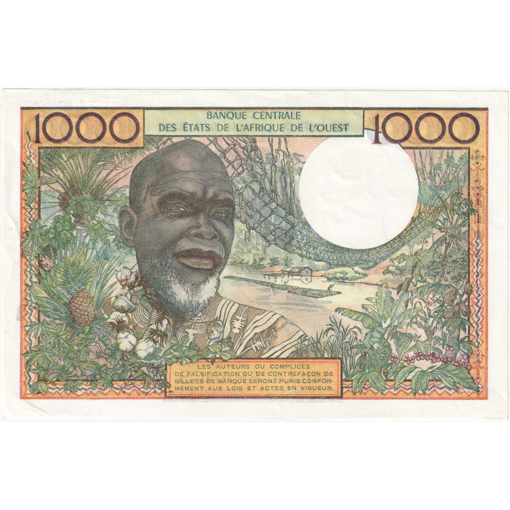 Estados da África Ocidental, 1000 Francs, UNC(63)
