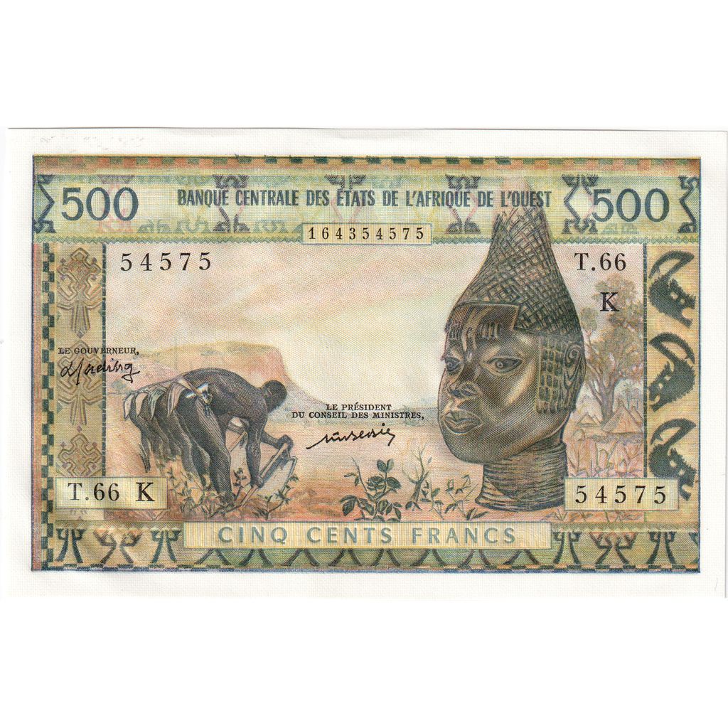 West African States, 500 Francs, UNZ