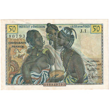 French West Africa, 50 Francs, AU(50-53)