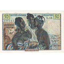 French West Africa, 50 Francs, AU(50-53)