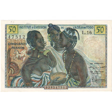 French West Africa, 50 Francs, UNC(65-70)