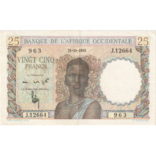 Africa occidentale francese, 25 Francs, 1953-11-21, SPL-