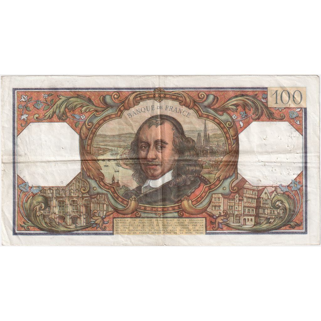 Frankrijk, 100 Francs, Corneille, 1967-02-02, S.230, TB