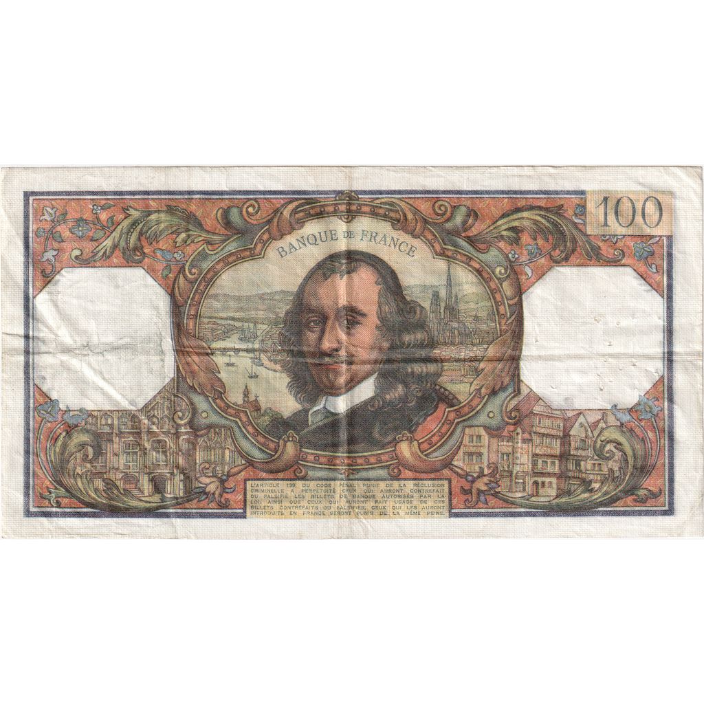 Frankrijk, 100 Francs, Corneille, 1973-11-08, N.754, TB
