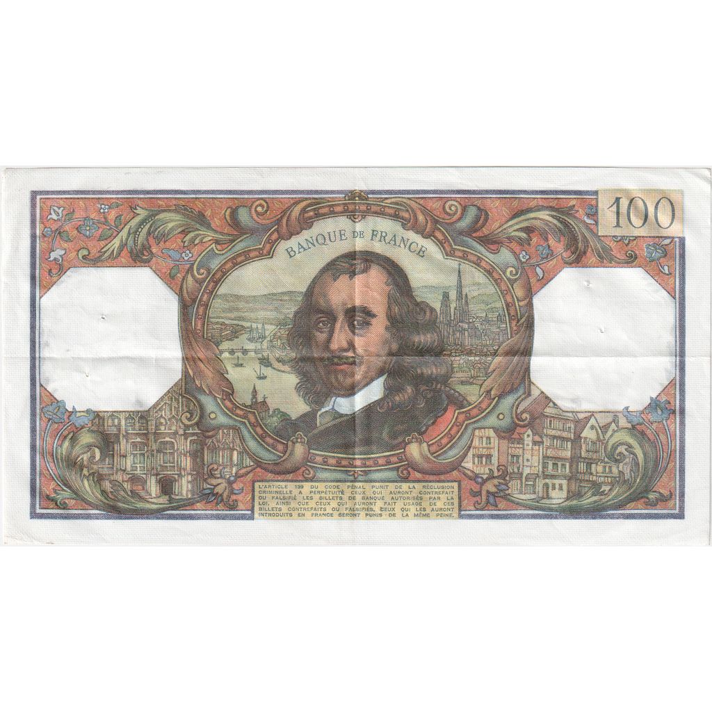 Frankrijk, 100 Francs, Corneille, 1978-02-02, U.1166, TTB